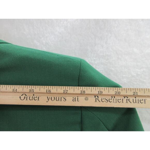 VINTAGE Merrill Lynch 1984 Bull Logo Button Blazer Sport Coat GARY SINDERBRAND - Picture 12 of 16